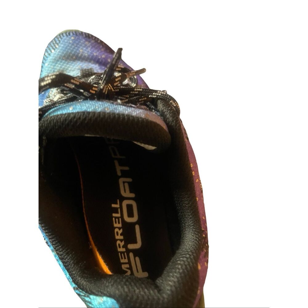 Merrell Womens Blue Purple Moab Flight Night Sky Trail Running Shoes Size 6 - Picture 3 of 10